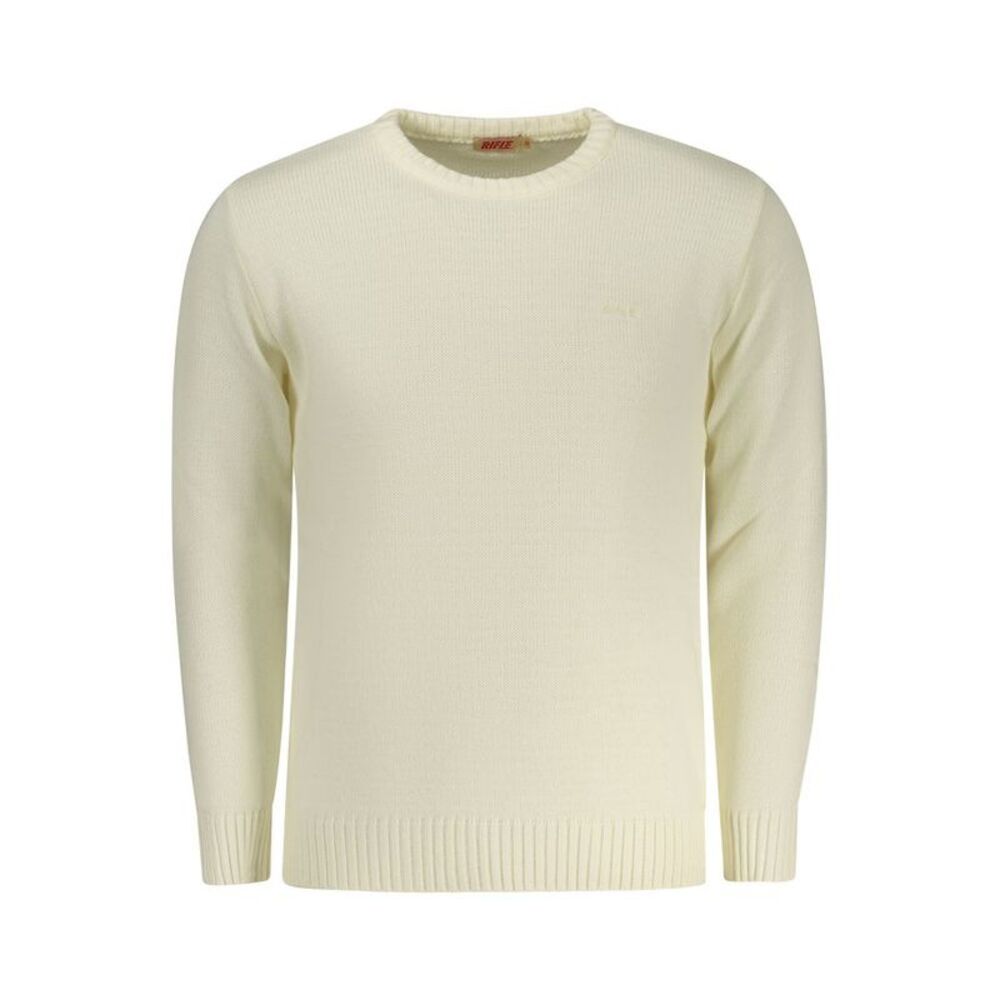 Rifle White Acrylic Men Men's Sweater